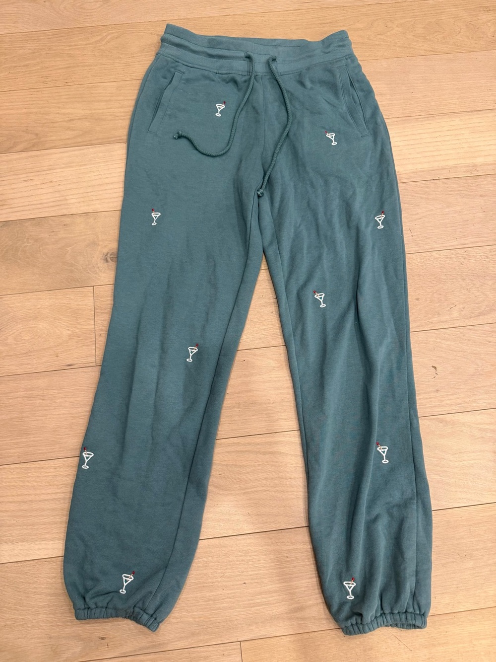 Lou & Grey Martini Embroidered Joggers